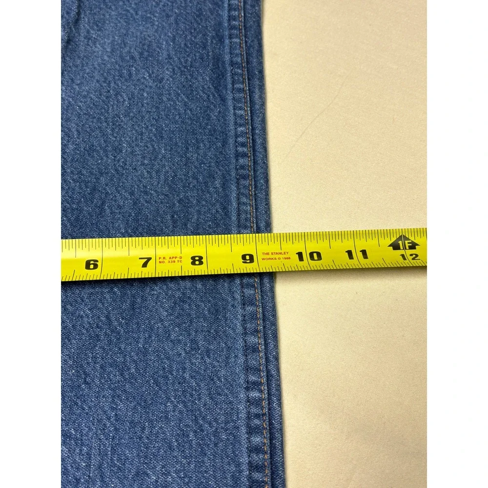 Wrangler 13MWZ Blue Denim‎ Jeans Mens Size 42x30 Classic Fit Straight Leg